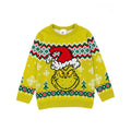 Grün - Front - The Grinch - Pullover für Kinder - weihnachtliches Design
