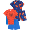 Blau-Rot - Front - Spider-Man - Schlafanzug für Kinder (2er-Pack)