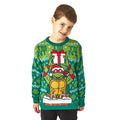 Grün - Side - Teenage Mutant Ninja Turtles - Pullover Jerseyware für Jungen - weihnachtliches Design