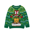 Grün - Front - Teenage Mutant Ninja Turtles - Pullover Jerseyware für Jungen - weihnachtliches Design