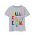 Grau - Front - SpongeBob SquarePants - "Fun" T-Shirt für Jungen