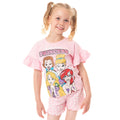 Pink - Lifestyle - Disney Princess - Schlafanzug mit Shorts für Mädchen
