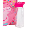 Pink - Back - Peppa Pig - Rucksack, Logo Set