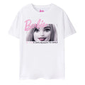 Weiß - Front - Barbie - "Be Your Own Reason To Smile" T-Shirt für Damen  kurzärmlig