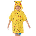 Gelb - Front - Pokemon - Handtuch mit Kapuze für Kinder