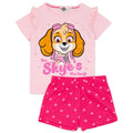 Pink - Front - Paw Patrol - "Skye's The Limit" Schlafanzug mit Shorts für Mädchen