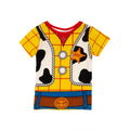 Gelb-Blau-Weiß - Back - Toy Story - Schlafanzug mit Shorts für Jungen