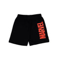 Grau-Schwarz - Side - Marvel - Schlafanzug mit Shorts für Jungen