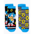 Blau-Rot-Grau - Side - Sonic The Hedgehog - Socken Set für Jungen (5er-Pack)