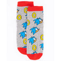 Blau-Rot-Grau - Lifestyle - Sonic The Hedgehog - Socken Set für Jungen (5er-Pack)