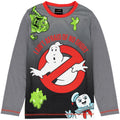 Schwarz-Grau - Side - Ghostbusters - Schlafanzug für Kinder