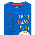 Blau - Back - Cocomelon - "Let’s Have Fun" T-Shirt für Baby-Jungs  kurzärmlig