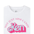 Weiß - Pack Shot - Barbie - "Not Just Arm Candy" T-Shirt für Herren  kurzärmlig