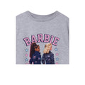 Grau meliert - Side - Barbie - "High School" T-Shirt für Mädchen  kurzärmlig