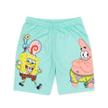 Blau - Side - SpongeBob SquarePants - Schlafanzug mit Shorts für Kinder