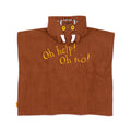 Braun - Back - The Gruffalo - Poncho Handtuch für Kinder
