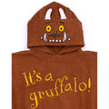 Braun - Side - The Gruffalo - Poncho Handtuch für Kinder