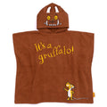 Braun - Front - The Gruffalo - Poncho Handtuch für Kinder