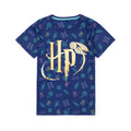 Blau - Back - Harry Potter - Schlafanzug mit Shorts für Kinder