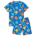 Bunt - Back - Pokemon - Schlafanzug mit Shorts für Kinder (2er-Pack)