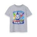 Grau meliert - Front - Thomas & Friends - "Let's Party" T-Shirt für Herren