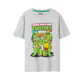 Schwarz-Grau - Back - Teenage Mutant Ninja Turtles - Schlafanzug für Herren
