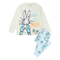 Blau - Front - Peter Rabbit - "Hop" Schlafanzug mit langer Hose für Jungen