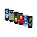 Bunt - Front - Marvel Avengers - Socken für Jungen (6er-Pack)