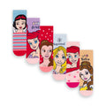 Bunt - Front - Disney Princess - Socken für Mädchen (6er-Pack)
