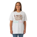 Weiß - Back - Pusheen - "Cutea" T-Shirt für Damen
