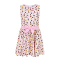 Pink - Front - Tsum Tsum - Kleid mit ausgestelltem Rock für Mädchen - Sommer
