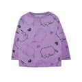 Violett - Back - Pusheen - Schlafanzug mit langer Hose für Mädchen