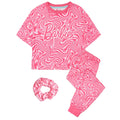 Pink - Front - Barbie - Schlafanzug für Mädchen
