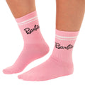 Pink-Grau-Schwarz - Side - Barbie - Socken für Damen (3er-Pack)
