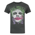 Holzkohle - Front - Jack Of All Trades - "Distressed Face" T-Shirt für Herren