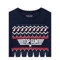 Marineblau - Back - Top Gun - T-Shirt für Herren - weihnachtliches Design