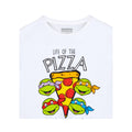 Weiß - Back - Teenage Mutant Ninja Turtles - "Life Of The Pizza Party" T-Shirt für Jungen