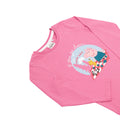 Pink - Side - Peppa Pig - T-Shirt für Mädchen  Langärmlig