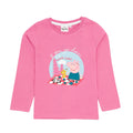 Pink - Front - Peppa Pig - T-Shirt für Mädchen  Langärmlig