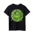 Schwarz - Front - Teenage Mutant Ninja Turtles - "Rebels" T-Shirt für Jungen