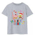 Grau meliert - Front - SpongeBob SquarePants - "Make It Merry" T-Shirt für Jungen - weihnachtliches Design
