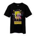 Schwarz - Front - SpongeBob SquarePants - "Not Afraid to Be Square" T-Shirt für Herren  kurzärmlig