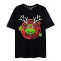 Schwarz - Front - Teenage Mutant Ninja Turtles - "Get Into The Ninja Spirit" T-Shirt für Herren  kurzärmlig