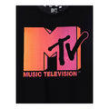 Schwarz - Side - MTV - T-Shirt für Herren
