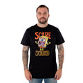 Schwarz - Side - SpongeBob SquarePants - "Scare Or Be Scared" T-Shirt für Herren