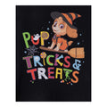 Schwarz - Side - Paw Patrol - "Trick & Treats" T-Shirt für Mädchen