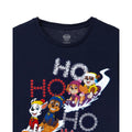 Marineblau - Side - Paw Patrol - "Ho Ho Ho" T-Shirt für Kinder