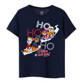 Marineblau - Front - Paw Patrol - "Ho Ho Ho" T-Shirt für Kinder
