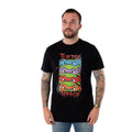 Schwarz - Side - Teenage Mutant Ninja Turtles - "Terror" T-Shirt für Herren