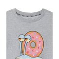Grau meliert - Back - SpongeBob SquarePants - "Donut Worry" T-Shirt für Damen